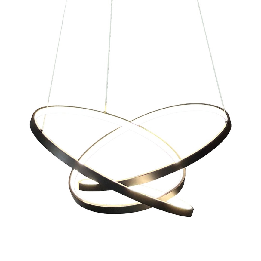 LED Chandelier on a string EMPOLI LED/55W/230V black