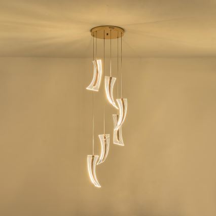 LED Chandelier on a string FIRENZE 6xLED/10W/230V 3000K