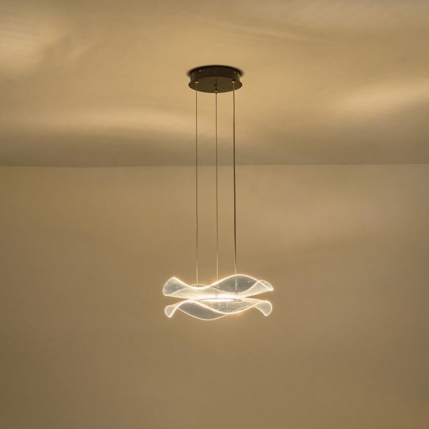 LED Chandelier on a string FIRENZE LED/34W/230V 3000K d. 34 cm