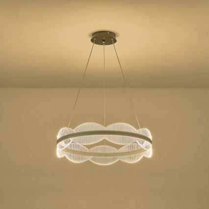 LED Chandelier on a string FIRENZE LED/60W/230V 3000K d. 60 cm