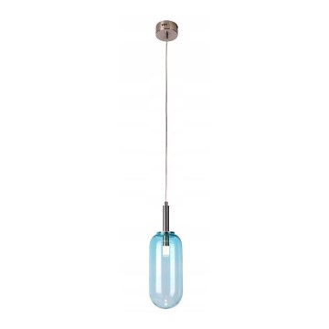 LED Chandelier on a string FIUGGI LED/6W/230V blue