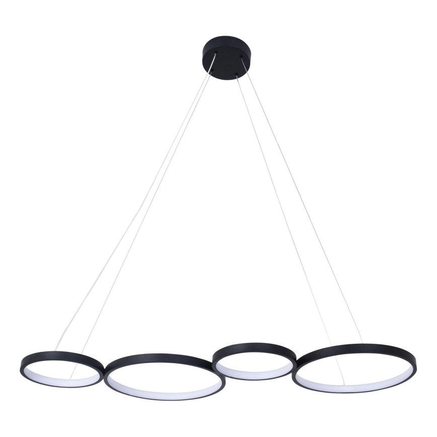 LED Chandelier on a string FLAMENCO LED/42W/230V 4000K black