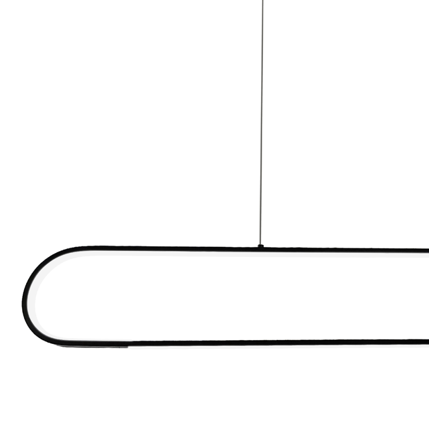 LED Chandelier on a string FRAME LED/42W/230V black