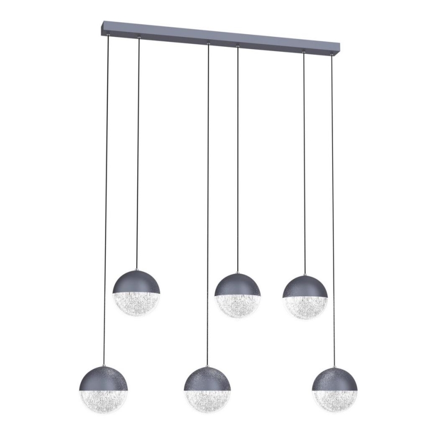 LED Chandelier on a string FURNI 6xLED/5W/230V