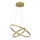 LED Chandelier on a string GALAXIA LED/46W/230V gold