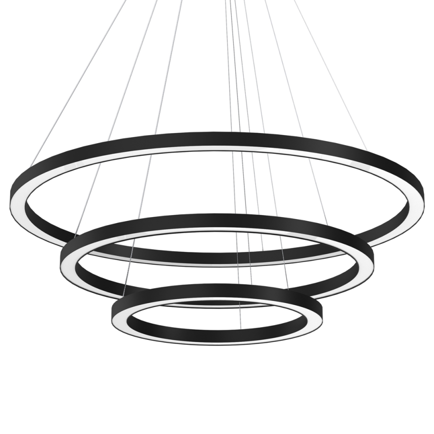 LED Chandelier on a string GALAXIA LED/85W/230V black