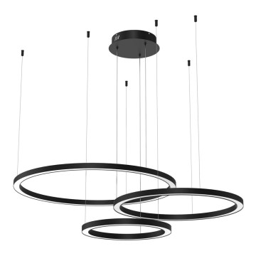 LED Chandelier on a string GALAXIA LED/85W/230V black