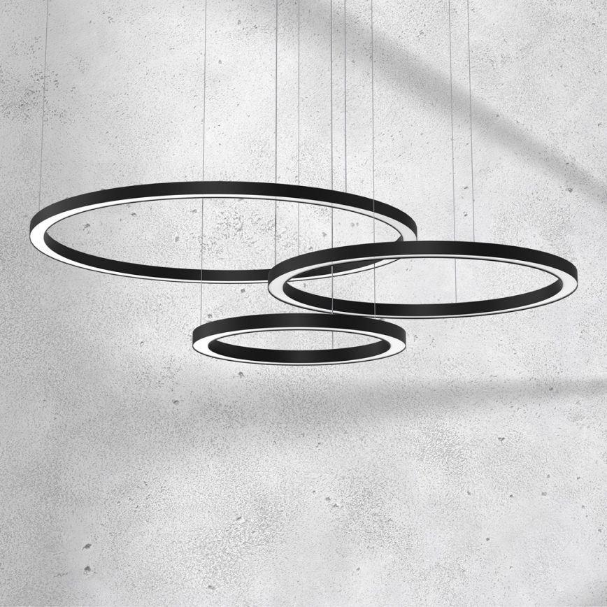 LED Chandelier on a string GALAXIA LED/85W/230V black