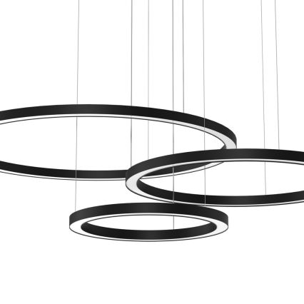 LED Chandelier on a string GALAXIA LED/85W/230V black