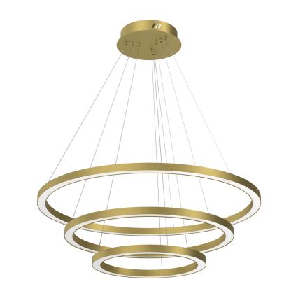 LED Chandelier on a string GALAXIA LED/85W/230V gold