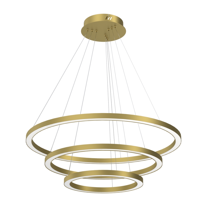 LED Chandelier on a string GALAXIA LED/85W/230V gold