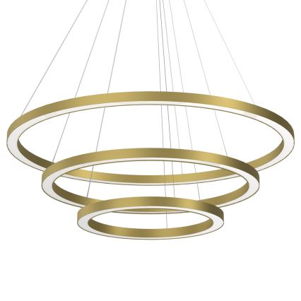 LED Chandelier on a string GALAXIA LED/85W/230V gold