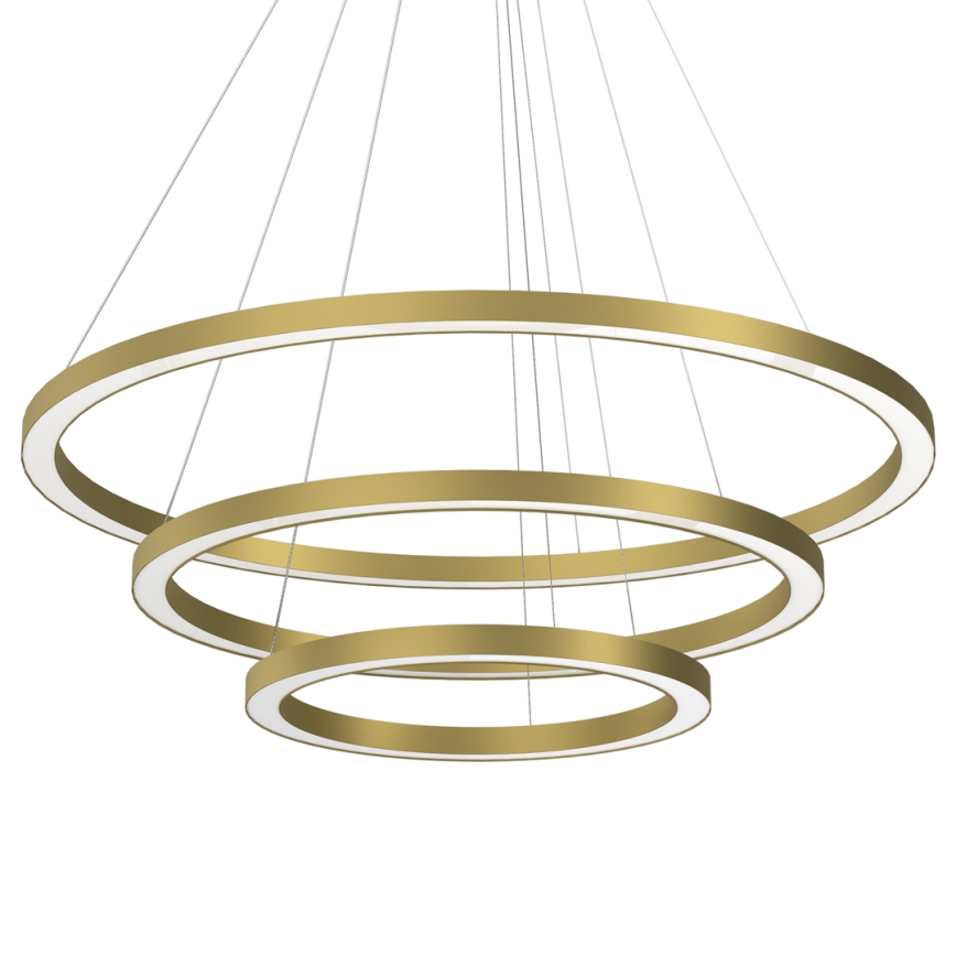 LED Chandelier on a string GALAXIA LED/85W/230V gold