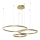 LED Chandelier on a string GALAXIA LED/85W/230V gold