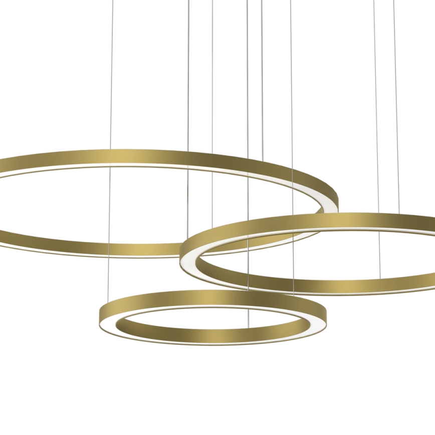 LED Chandelier on a string GALAXIA LED/85W/230V gold