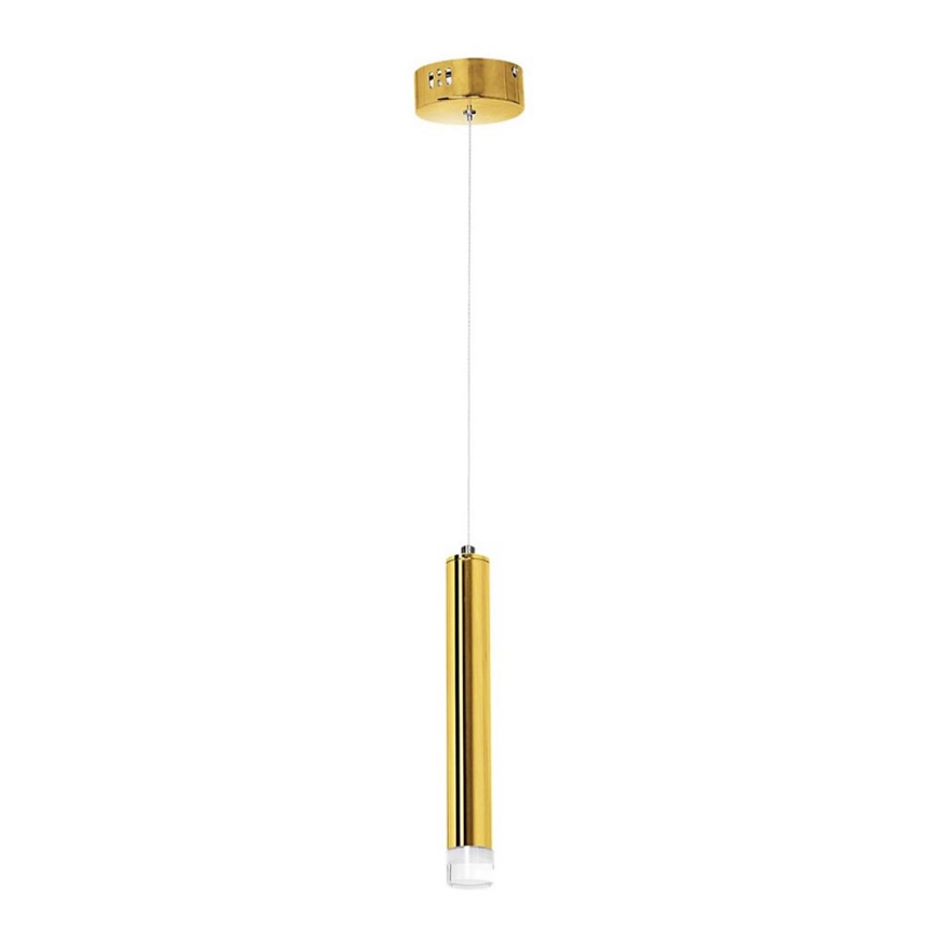 LED Chandelier on a string GOLDIE 1xLED/5W/230V golden