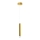 LED Chandelier on a string GOLDIE 1xLED/5W/230V golden