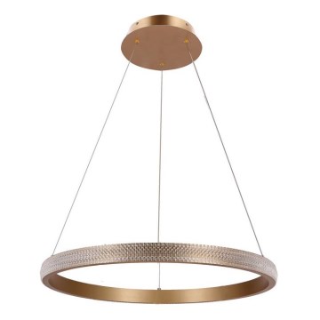 LED Chandelier on a string HASHIM LED/34W/230V d. 60 cm copper