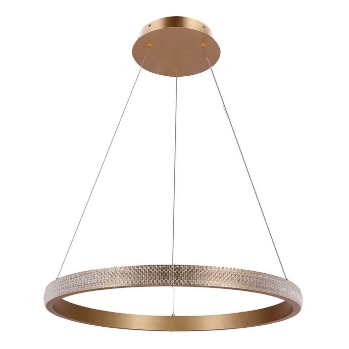 LED Chandelier on a string HASHIM LED/34W/230V d. 60 cm copper
