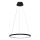 LED Chandelier on a string HOOP LED/27W/230V d. 50 cm 4000K black