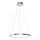 LED Chandelier on a string HOOP LED/27W/230V d. 50 cm 4000K shiny chrome