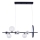 LED Chandelier on a string HYBRID LED/15W/230V + 7xG9/6W 4000K black