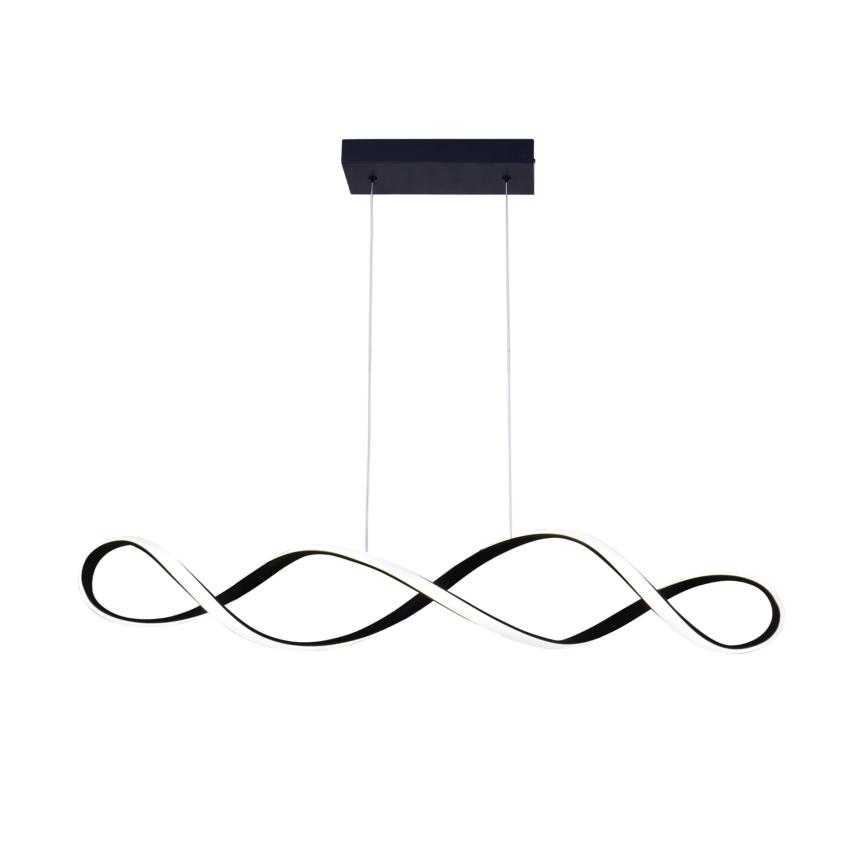 LED Chandelier on a string INFINITO LED/34W/230V black