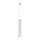 LED Chandelier on a string into rail system TRACK PENDANT LED/3W/230V white
