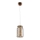 LED Chandelier on a string JAR LED/5W/230V copper/wood