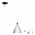 LED Chandelier on a string JODI 1xE27/60W/230V bronze