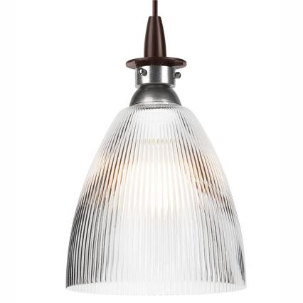 LED Chandelier on a string JODI 1xE27/60W/230V bronze