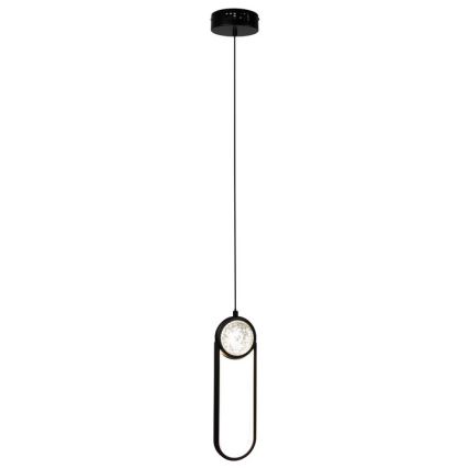 LED Chandelier on a string LACRIMA LED/15W/230V 3000K black
