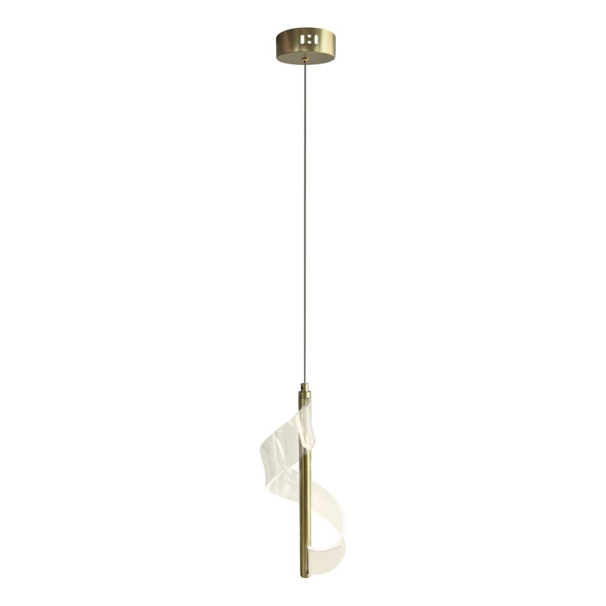 LED Chandelier on a string LARGO LED/10W/230V gold