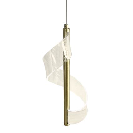 LED Chandelier on a string LARGO LED/10W/230V gold