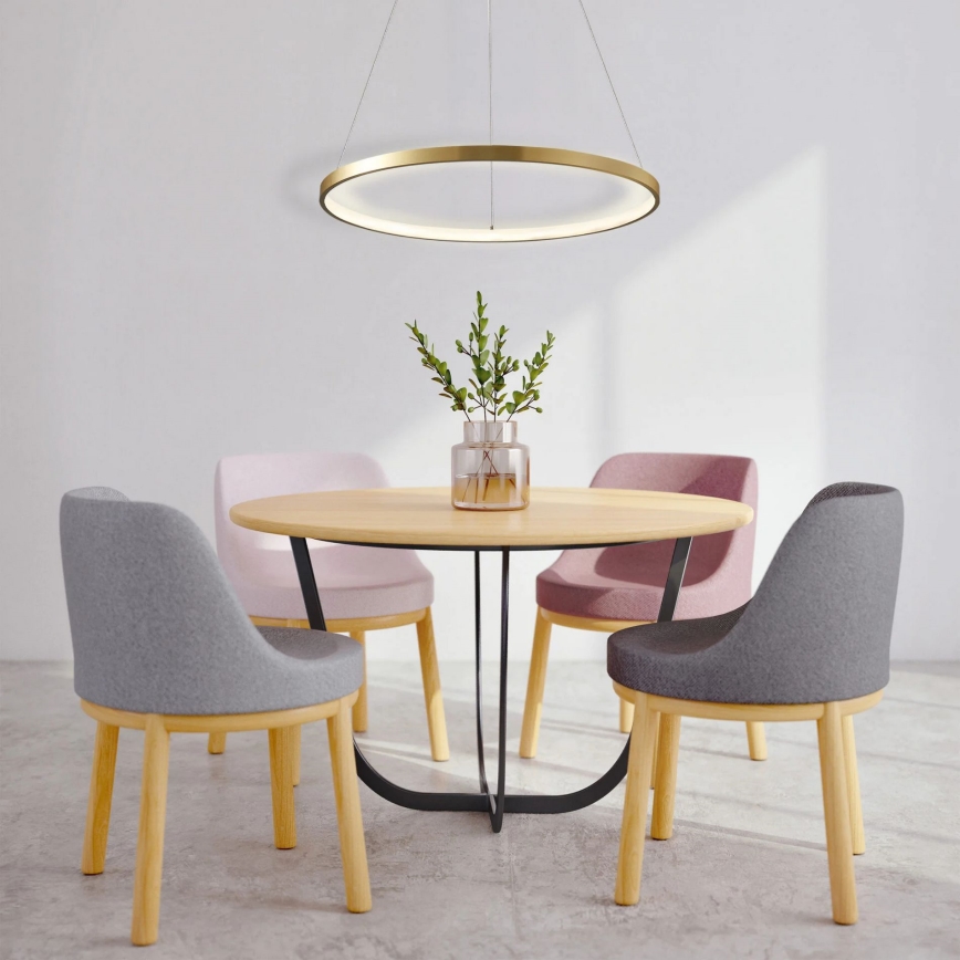 LED Chandelier on a string LEA LED/20W/230V 4000K d. 50 cm gold