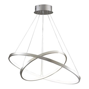 LED Chandelier on a string LEA LED/35W/230V 4000K d. 60 cm matte chrome