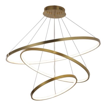LED Chandelier on a string LEA LED/60W/230V 4000K d. 80 cm gold