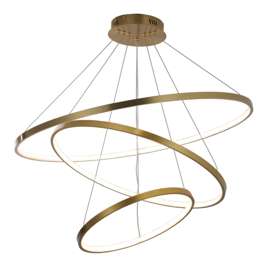 LED Chandelier on a string LEA LED/60W/230V 4000K d. 80 cm gold