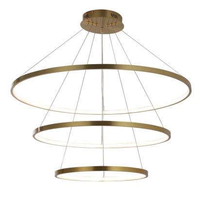 LED Chandelier on a string LEA LED/60W/230V 4000K d. 80 cm gold