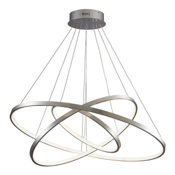 LED Chandelier on a string LEA LED/60W/230V 4000K d. 80 cm matte chrome