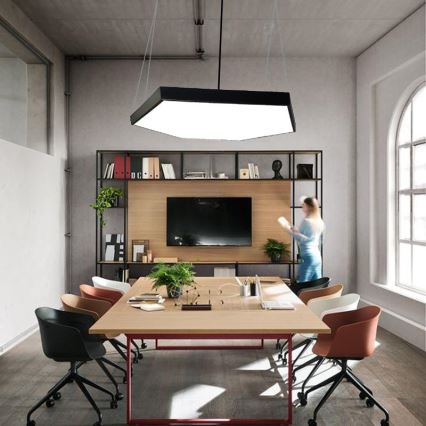 LED Chandelier on a string LED/100W/230V 4000K d. 100 cm