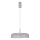 LED Chandelier on a string LED/10W/230V 3000K shiny chrome d. 35 cm