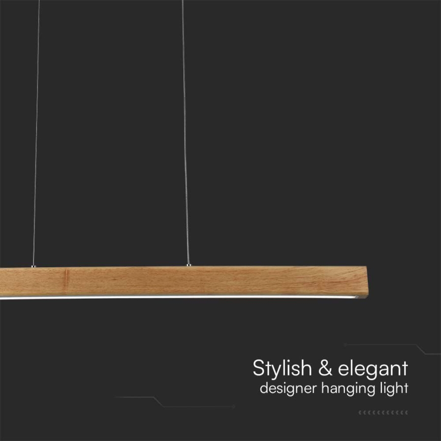 LED Chandelier on a string LED/12W/230V 4000K brown