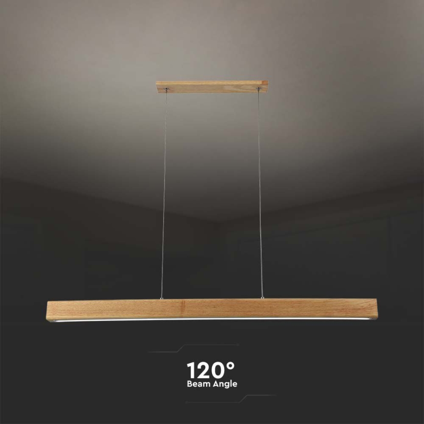 LED Chandelier on a string LED/12W/230V 4000K brown