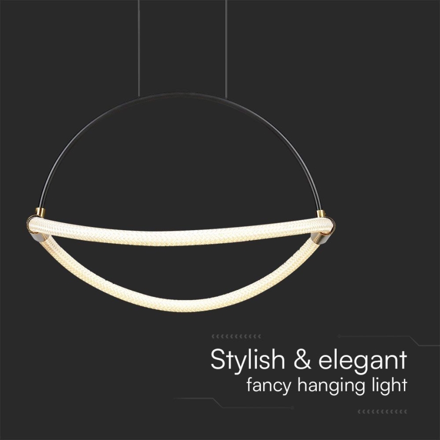 LED Chandelier on a string LED/12W/230V 4000K d. 40 cm