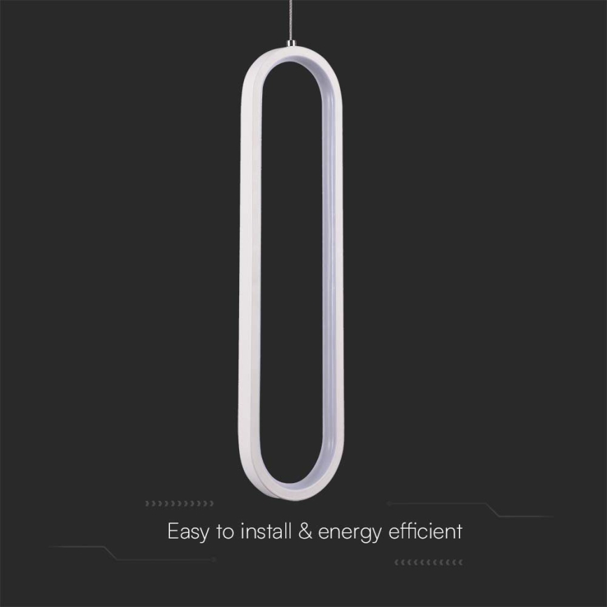 LED Chandelier on a string LED/13W/230V 3000K white