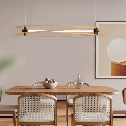 LED Chandelier on a string LED/15W/230V 3000K brown