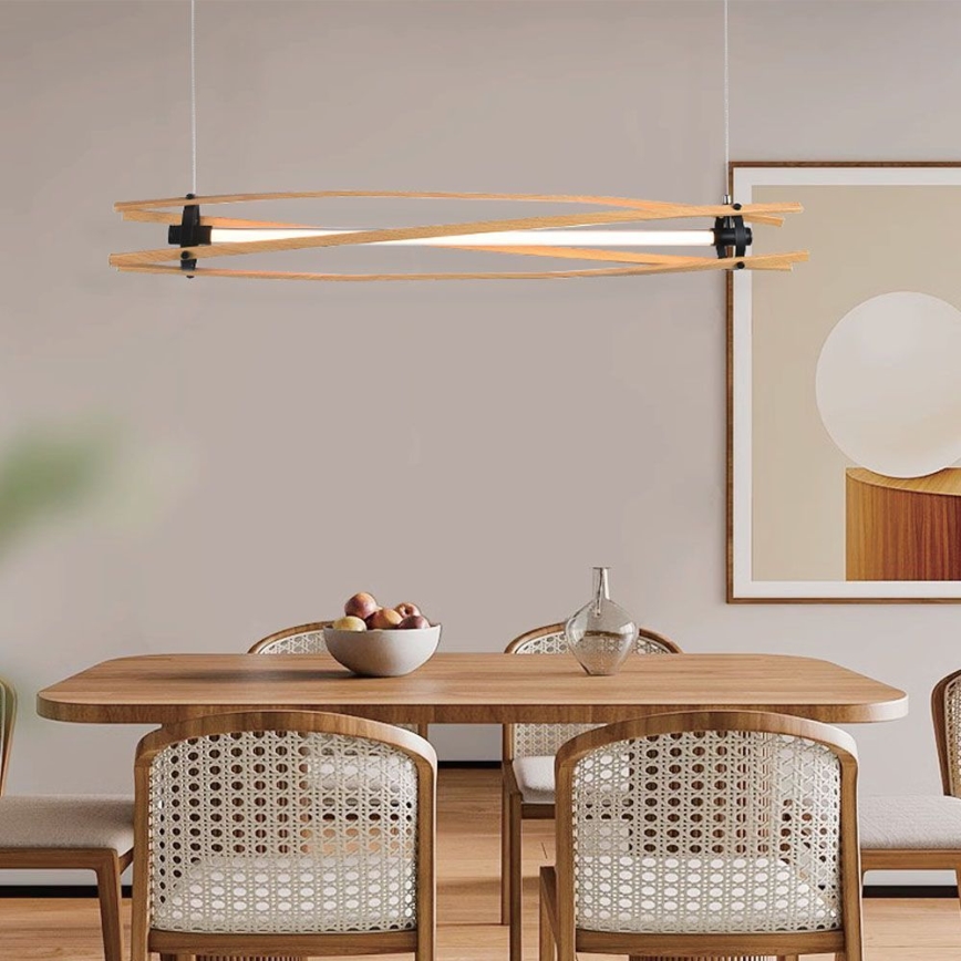 LED Chandelier on a string LED/15W/230V 3000K brown