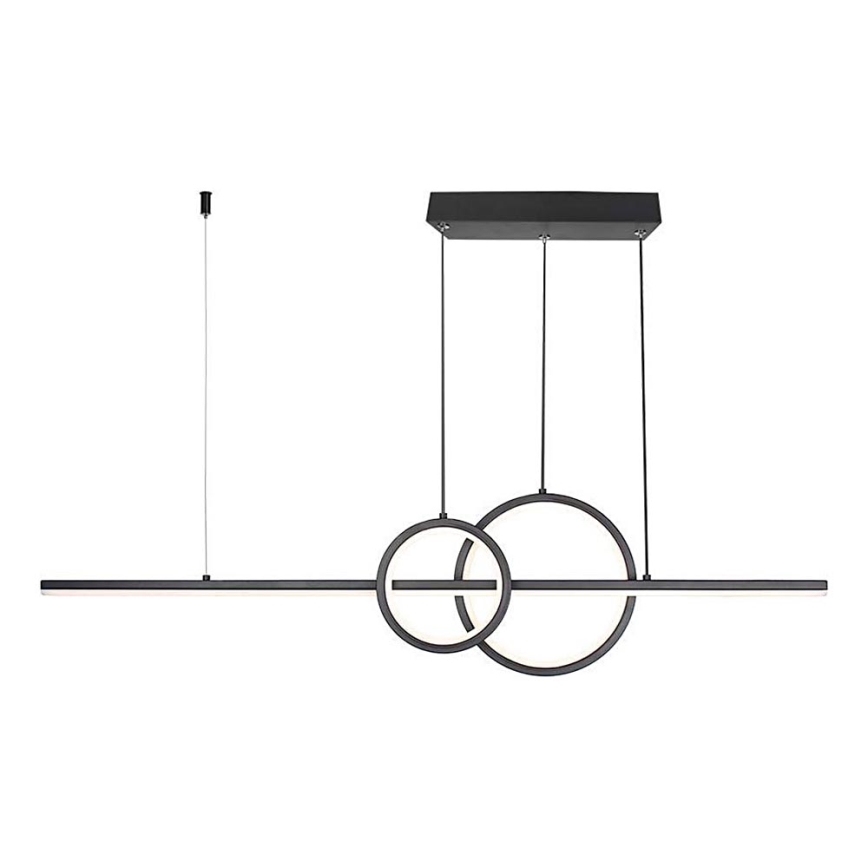 LED Chandelier on a string LED/15W/230V 4000K 80 cm black