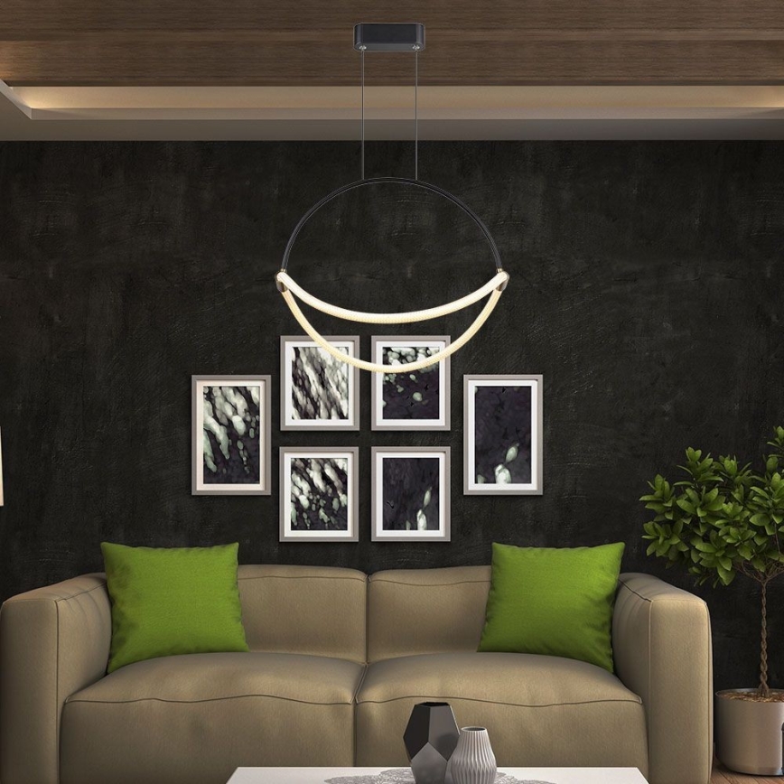 LED Chandelier on a string LED/16W/230V 3000K d. 50 cm